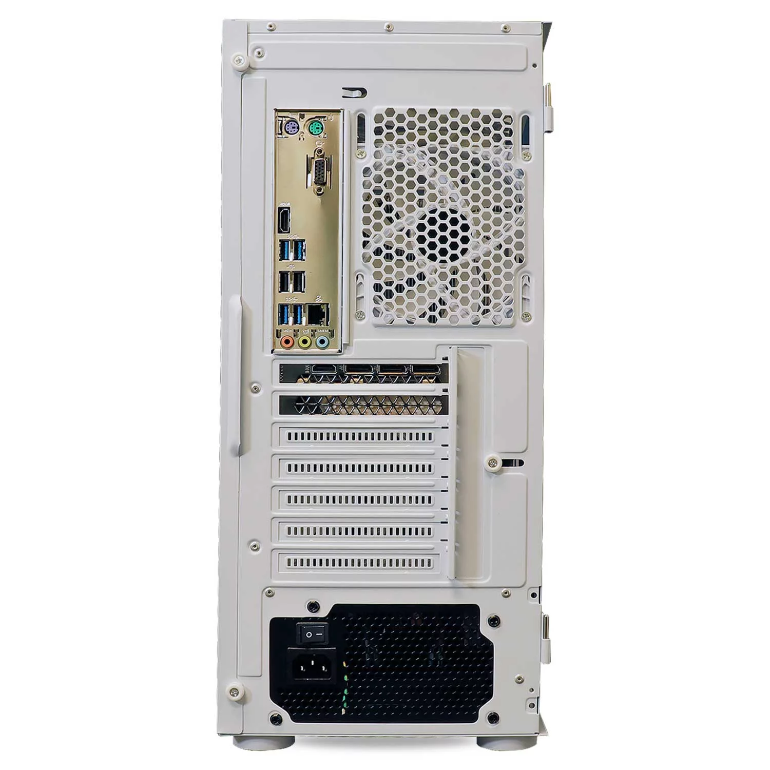 ViprTech.com Ghost 3.0 Liquid-Cooled PC - AMD Ryzen 5 5600G (12-Core 4.4Ghz), RTX 4060 8GB, 32GB 3200 DDR4, 1TB NVMe SSD, VR-Ready, Streaming, RGB, Windows 11, Warranty, Gaming Desktop Computer