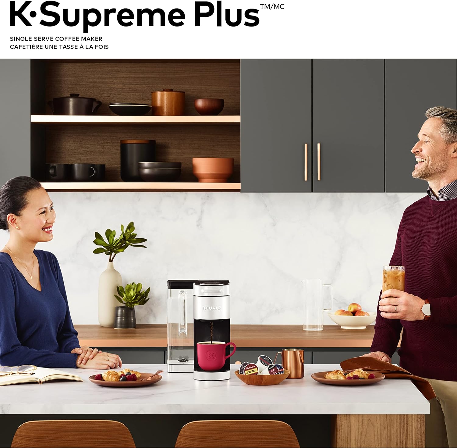 K-Supreme Plus Single Serve K-Cup Pod Coffee Maker