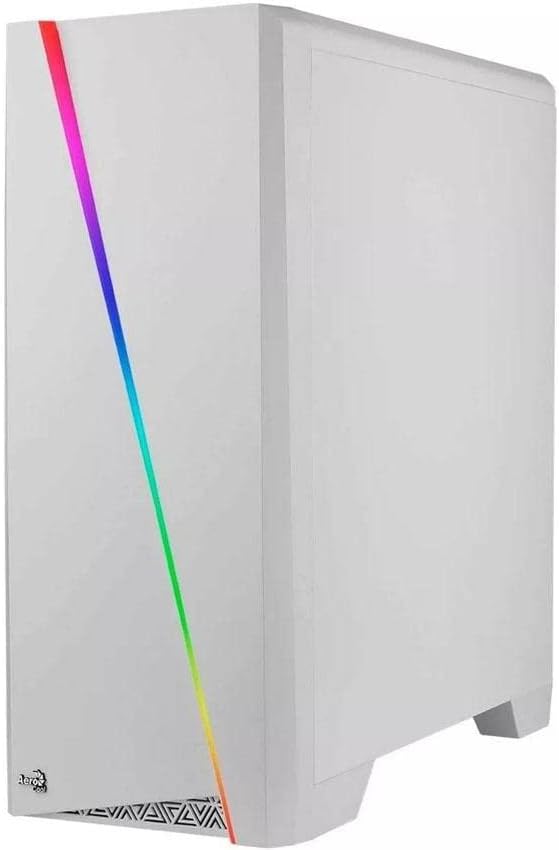 Cylon White RGB Mid Tower Computer Case