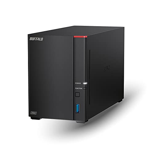 BUFFALO LinkStation 210 4TB 1-Bay NAS Network Attached Storage with HDD Hard Drives Included NAS Storage That Works as Home Cloud or Network Storage Device for Home