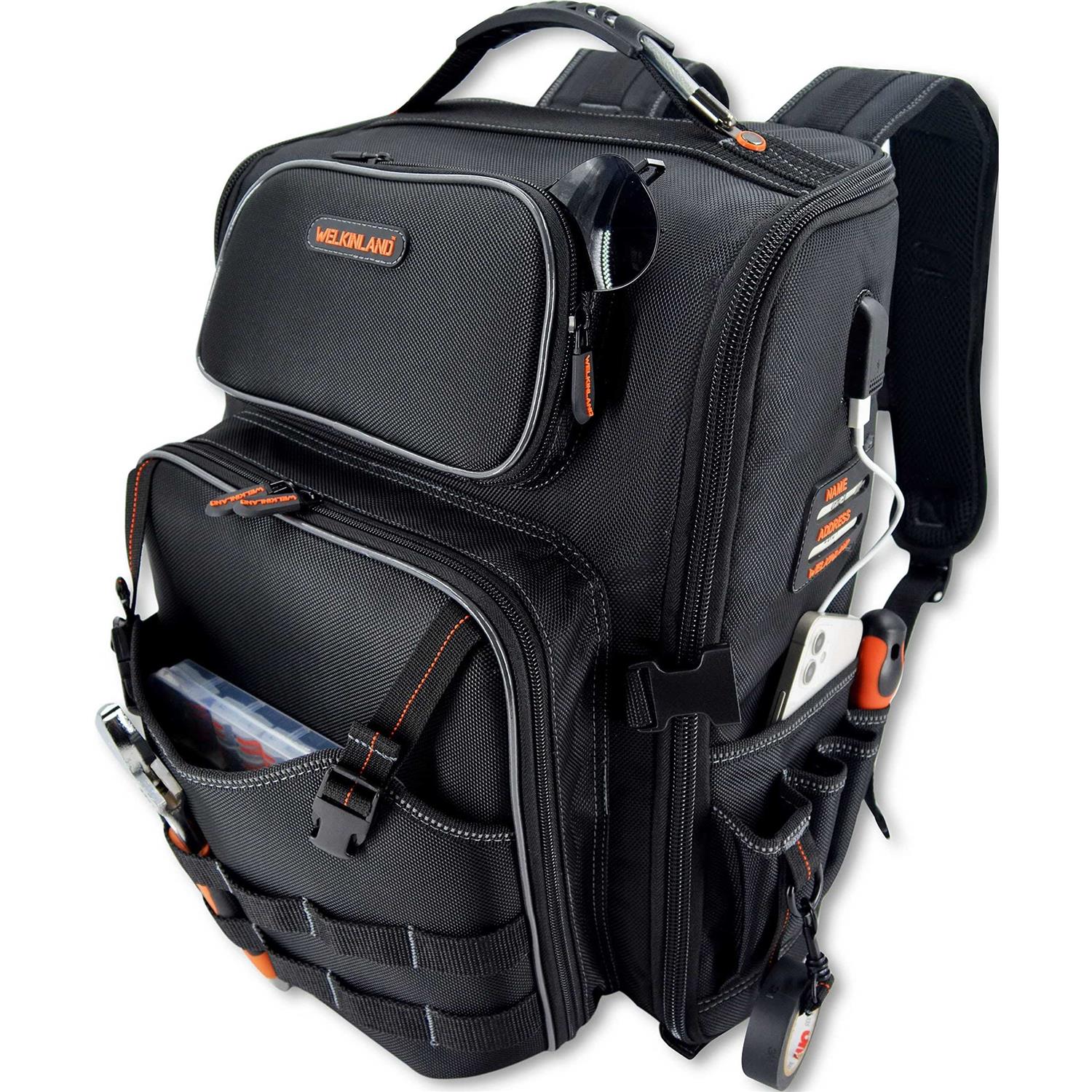 WELKINLAND Full-Open Tool bag backpack - Shop Hardware Tools Online Store