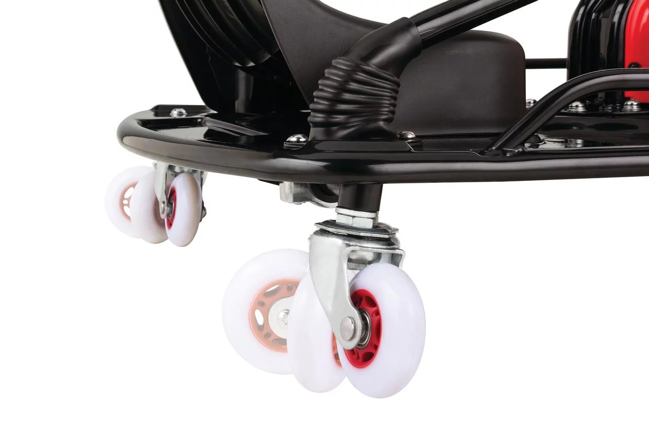 Razor Crazy Cart - 24V Electric Drifting Go Kart for Kids 9 and up- Variable Speed, Up to 12 mph, Drift Bar for Controlled Drifts