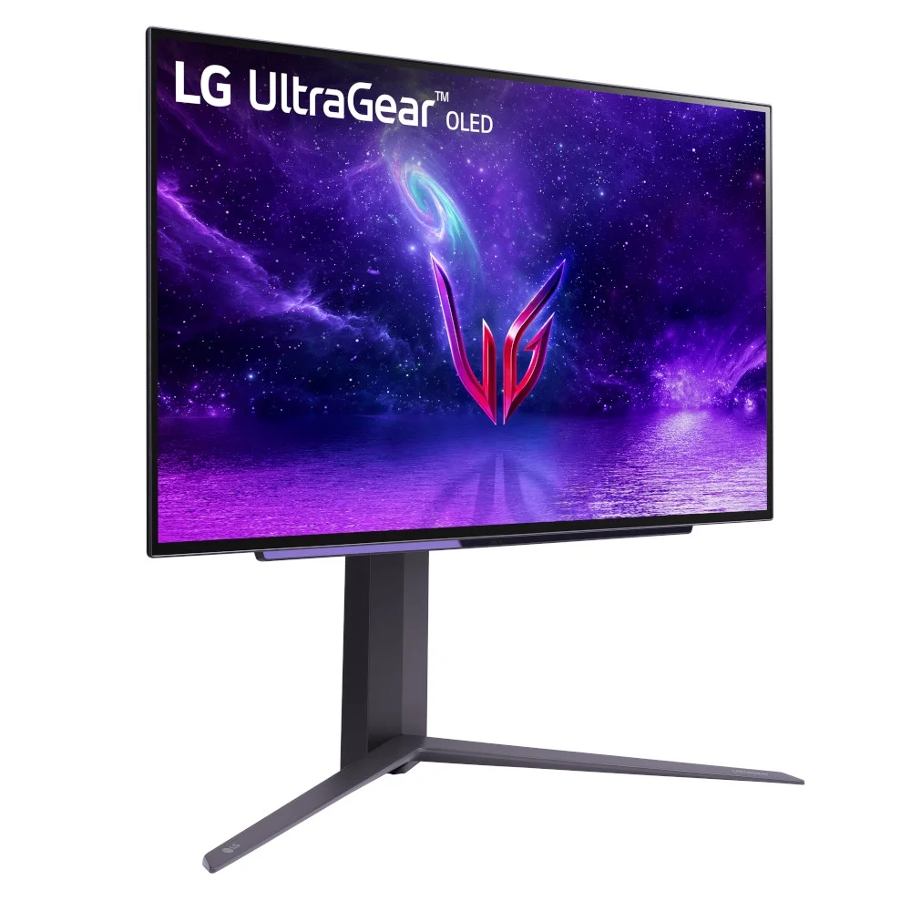 LG 27" UltraGear™ OLED Gaming Monitor QHD with 240Hz Refresh Rate 0.03ms Response Time - 27GR95QE-B