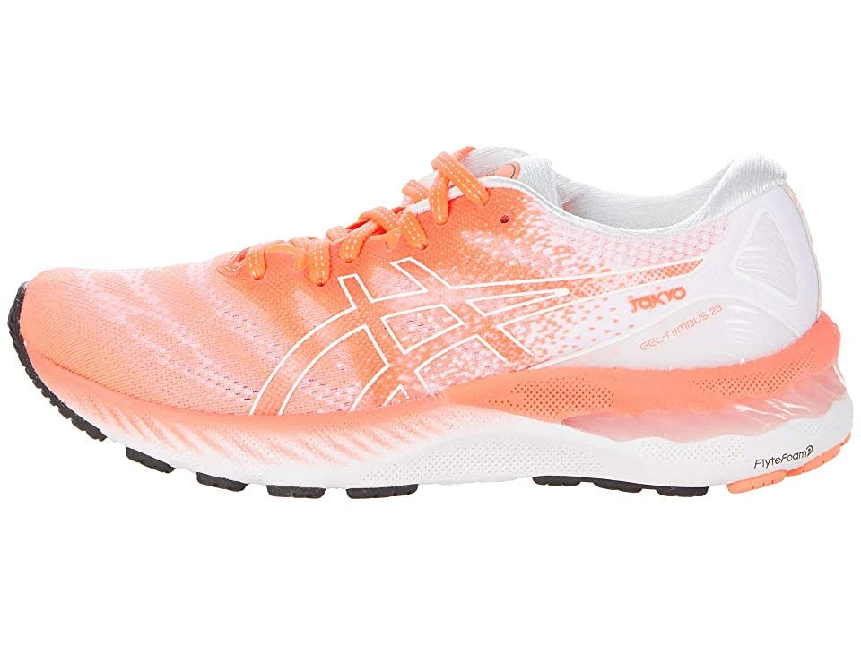 Asics GEL-Nimbus 23 Tokyo Sunrise Red/White 6 B