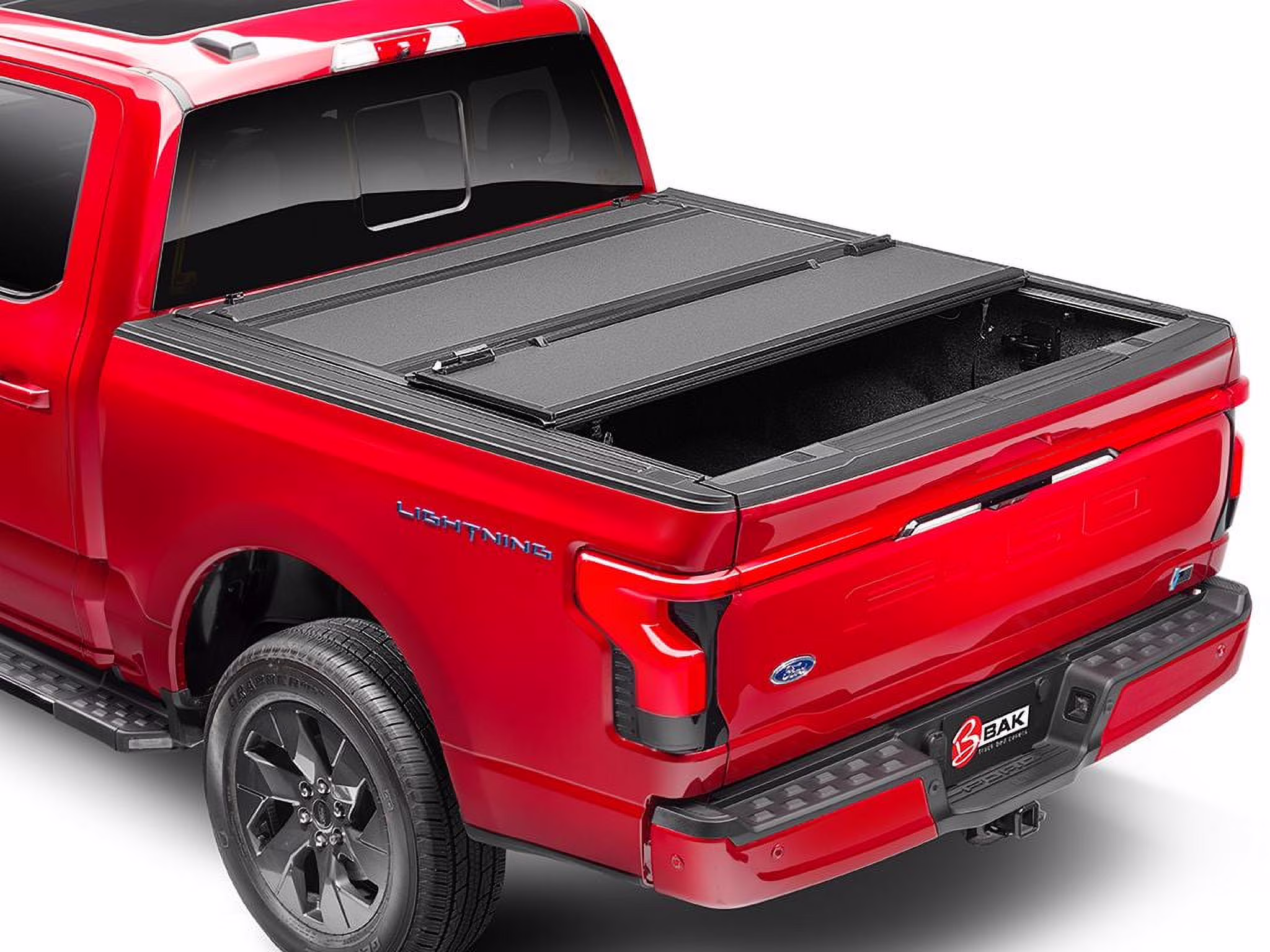BAK by RealTruck BAKFlip MX4 Hard Folding Truck Bed Tonneau Cover | 448133 | Compatible with 2020 - 2023 Chevy/GMC Silverado/Sierra 2500/3500 6' 10" Bed (82.2")