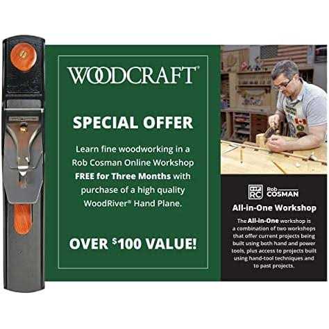 WoodRiver Low Angle Block Plane with Adjustable Mouth