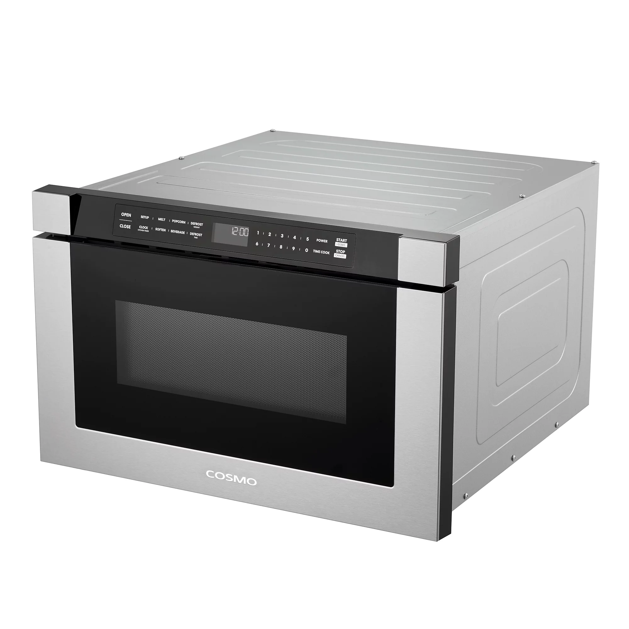 24 in. Built-in Microwave Drawer 1.2 cu. ft. Capacity in Stainless Steel
