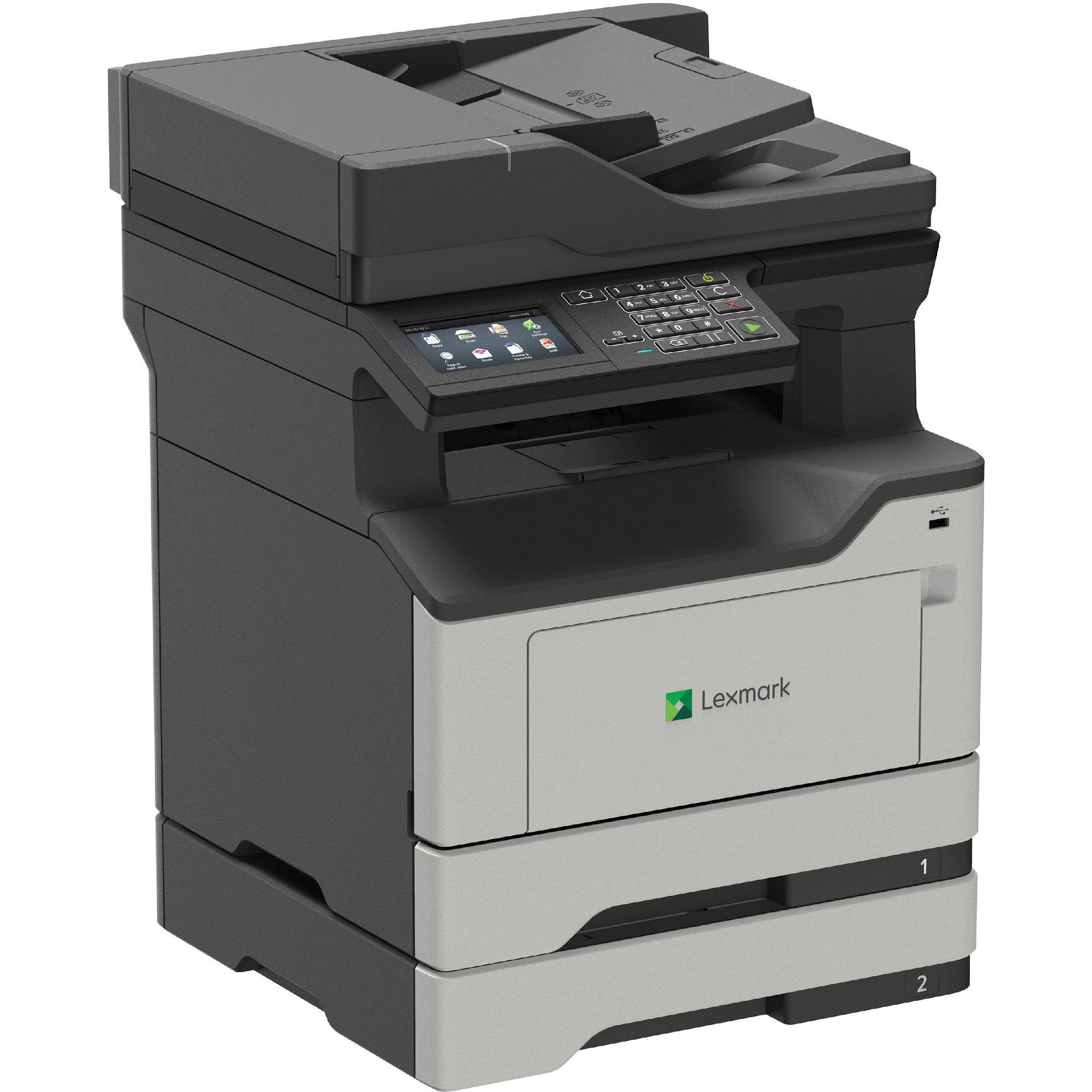 Lexmark MX421ade Monochrome Laser Multifunction Printer