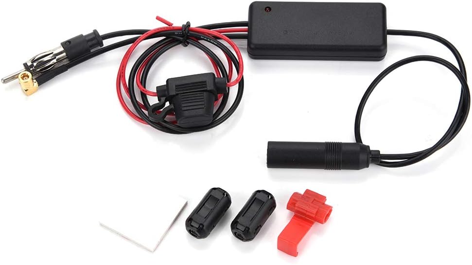 Signal Booster Amplifier AM FM Radio Aerial 26 Antenna TV Signal Amplifier DVB Car Aerial Booster