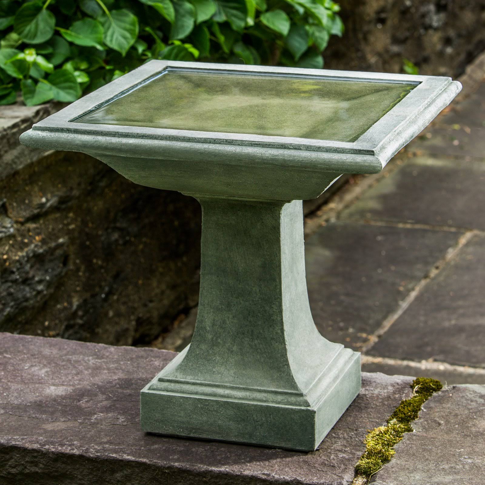 Campania International Avery Alpine Stone Birdbath