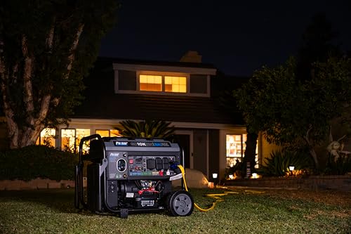Pulsar 9500W Tri Fuel Gasoline Propane Natural Gas Portable Inverter Generator w/Remote Start & CO Sentry for Home Use GS95TiSCO