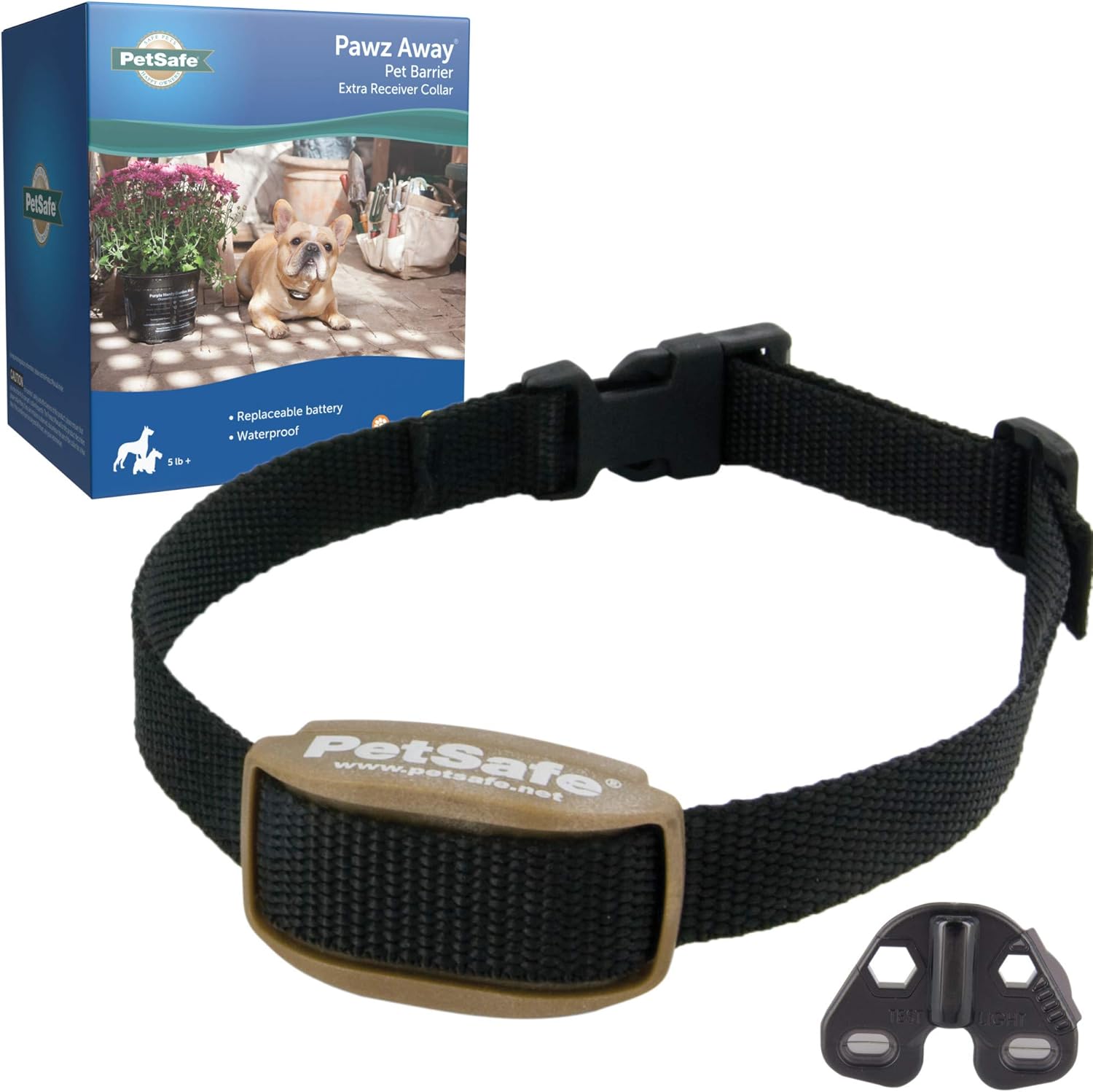 PetSafe Pawz Away Indoor Pet Barrier with Adjustable Range – Dog and Cat Home Proofing – Static Correction – Wireless Pet Gate Keeps Areas Off Limits – Battery-Operated – For Pets 5 lbs. and Up