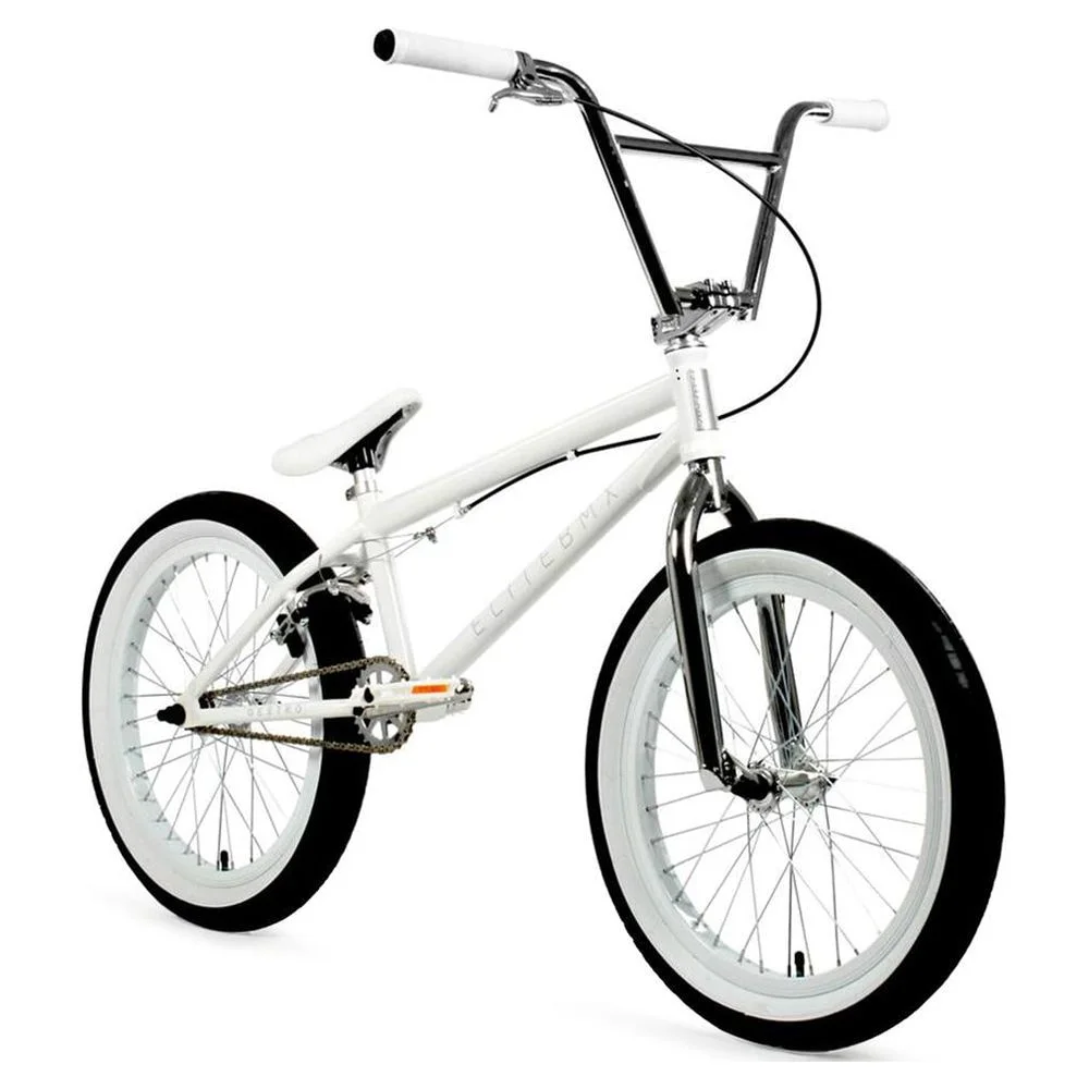 Elite BMX Bike Destro 20" White Chrome