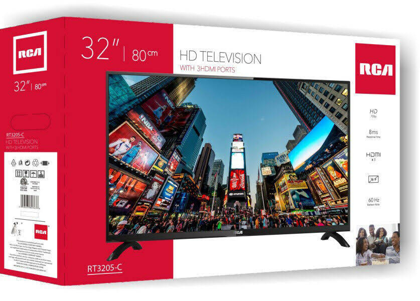RCA RT3205 - 32x22 LED TV - 720p - Black
