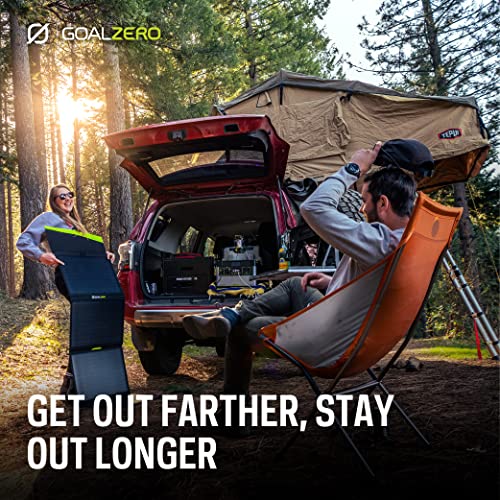 Goal Zero Yeti Portable Power Station - Yeti 1000X w/ 983 Watt Hours Battery Capacity, USB Ports & AC Inverter - Rechargeable Solar Generator for Camping, Travel, Outdoor Events, Off-Grid & Home Use