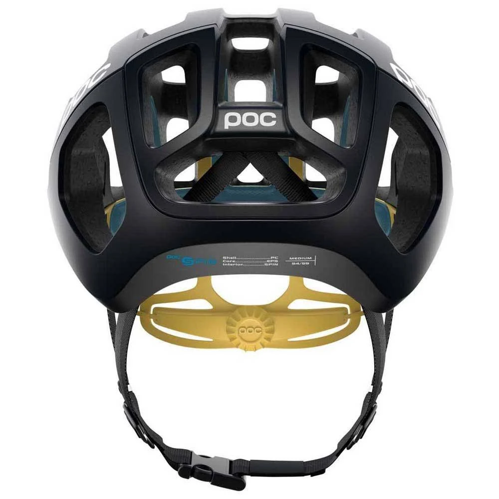 POC Ventral Air Spin Helmet 2021 Black/Yellow L
