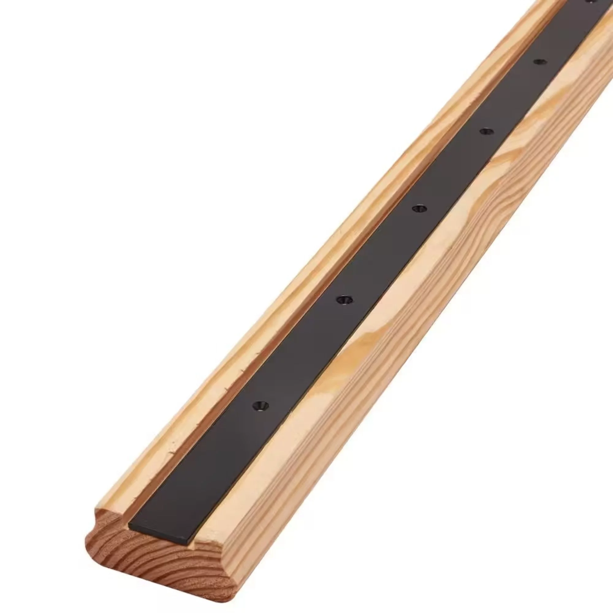 ProWood 6 ft. Moulded Cedar Railing Kit with Aluminum Round Balusters