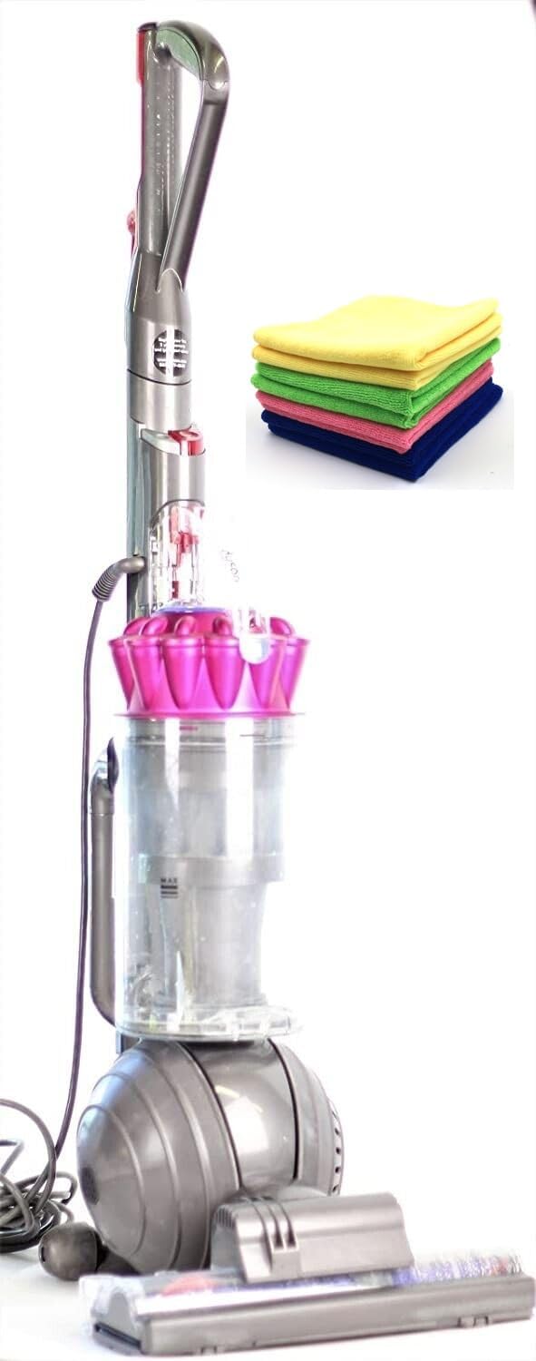 Dyson Ball MultiFloor Upright Vacuum: High Performance HEPA Filter, Bagless Height Adjustment,Strongest Suction,Telescopic Handle,Self Propelled Rotating Brushes
