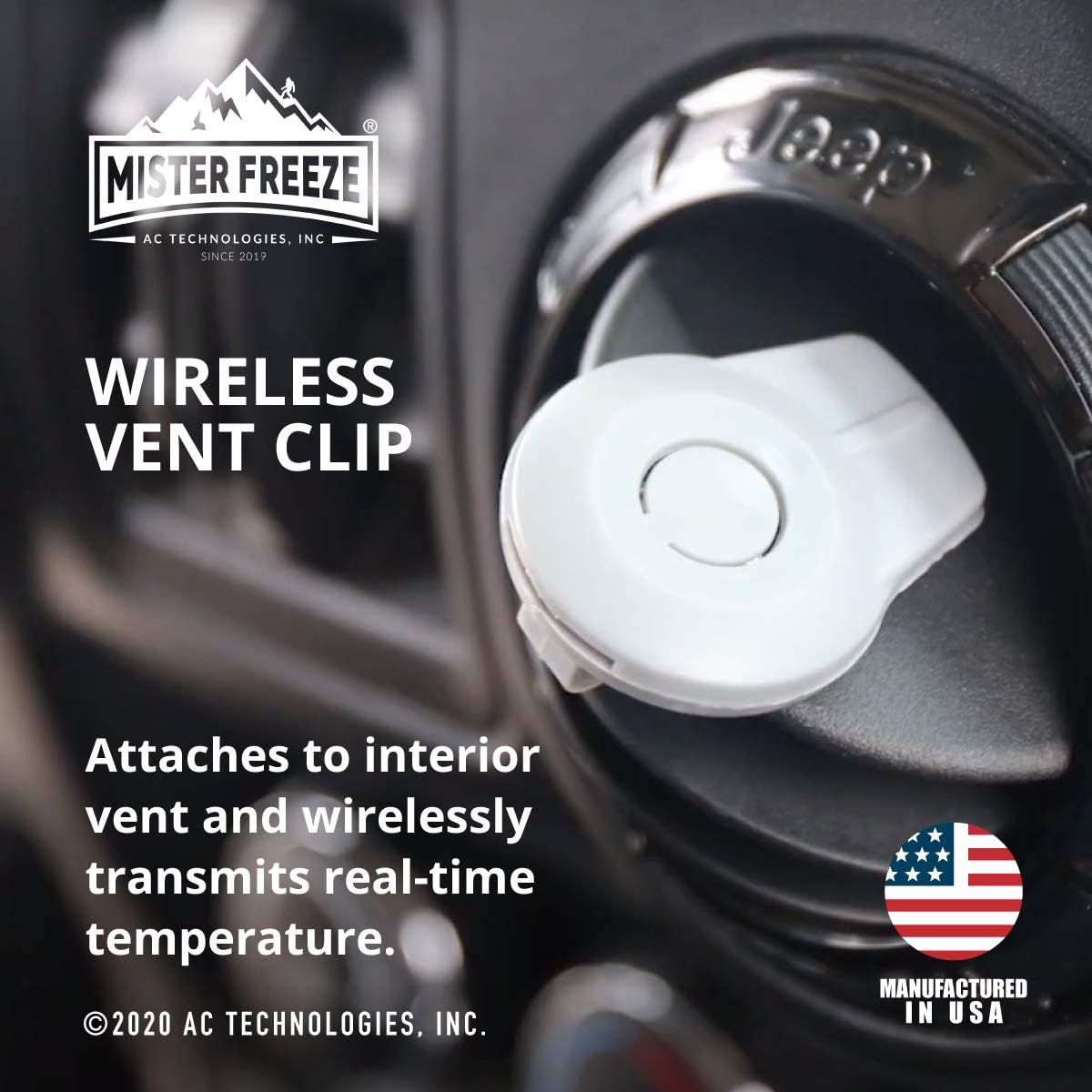 Mr. Freeze Car Air Conditioner Synthetic R134A Refrigerant, AC Recharge Kit with Hose and Wireless Digital Temperature Sensor, 14 Oz Pack of 2