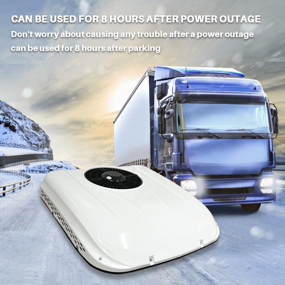 RV 12V Air Conditioner Electric Rooftop AC Unit fit RV Caravan Trailer Cooling