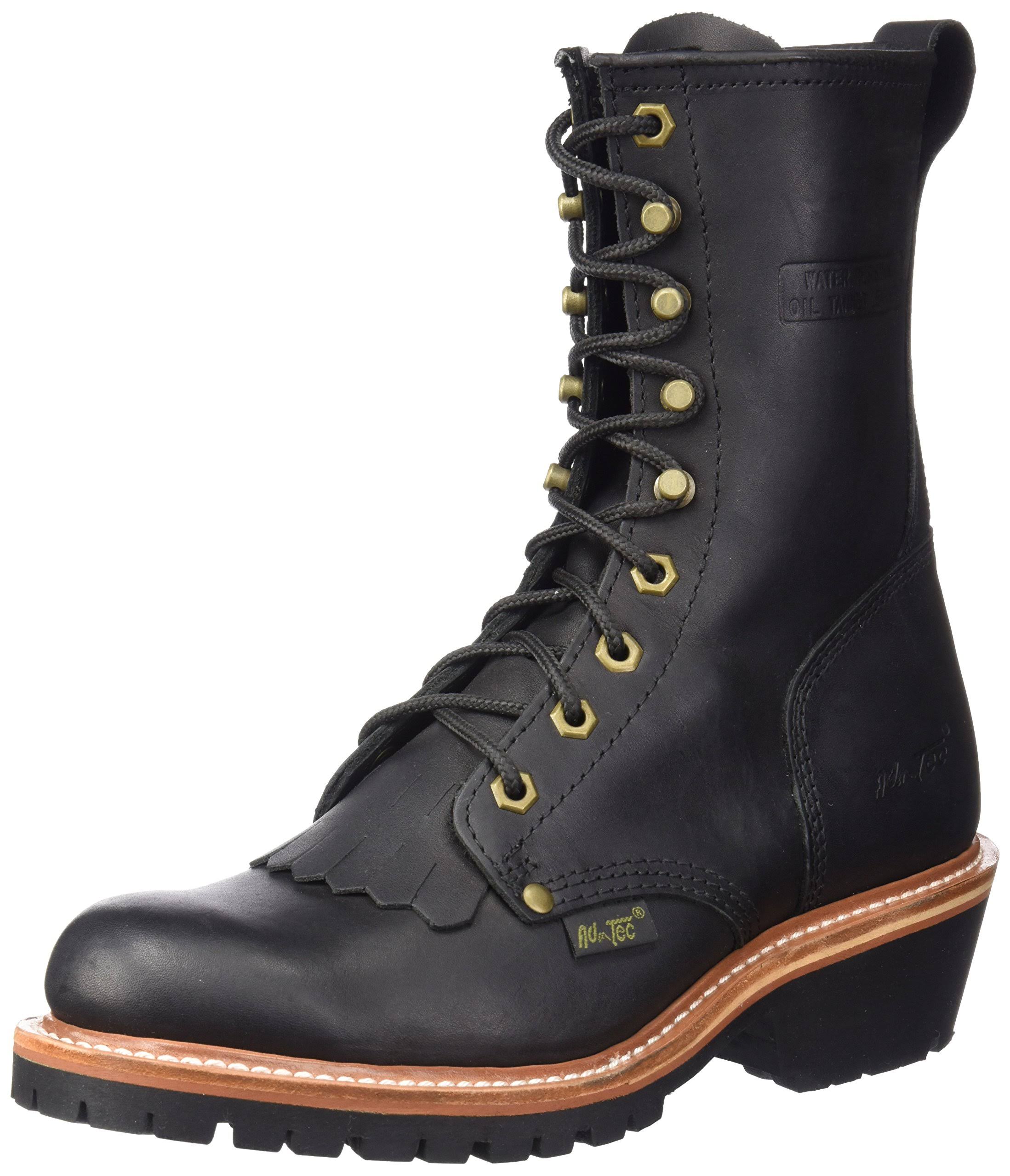 AdTec Men&s 10x22 Fireman Logger Black