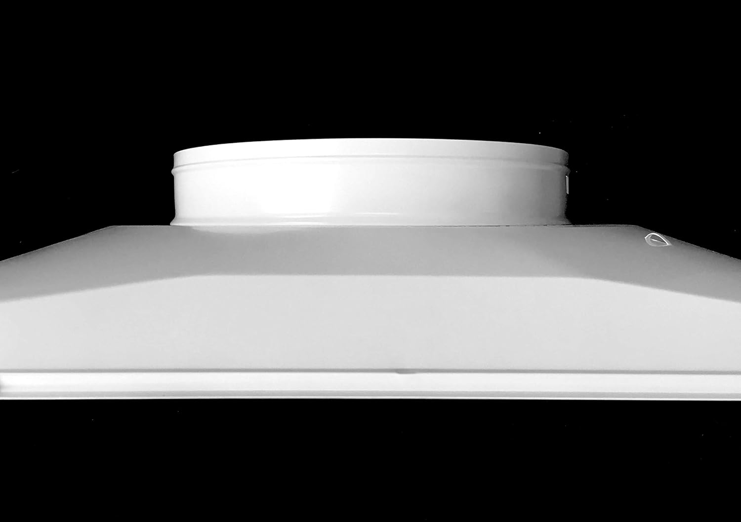 24 x 24 T-Bar Drop Ceiling Perforated Return Grill - Metal Back Casing - with 12 Collar