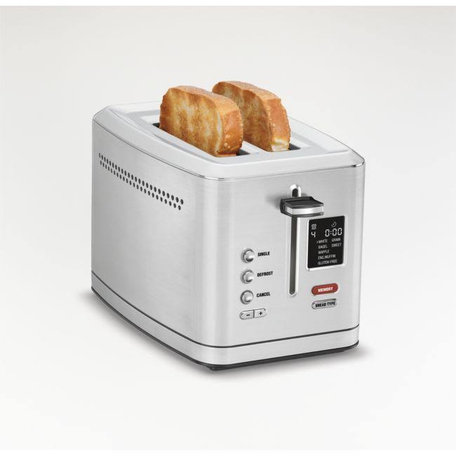 Cuisinart 2-Slice Digital Toaster with MemorySet, Silver