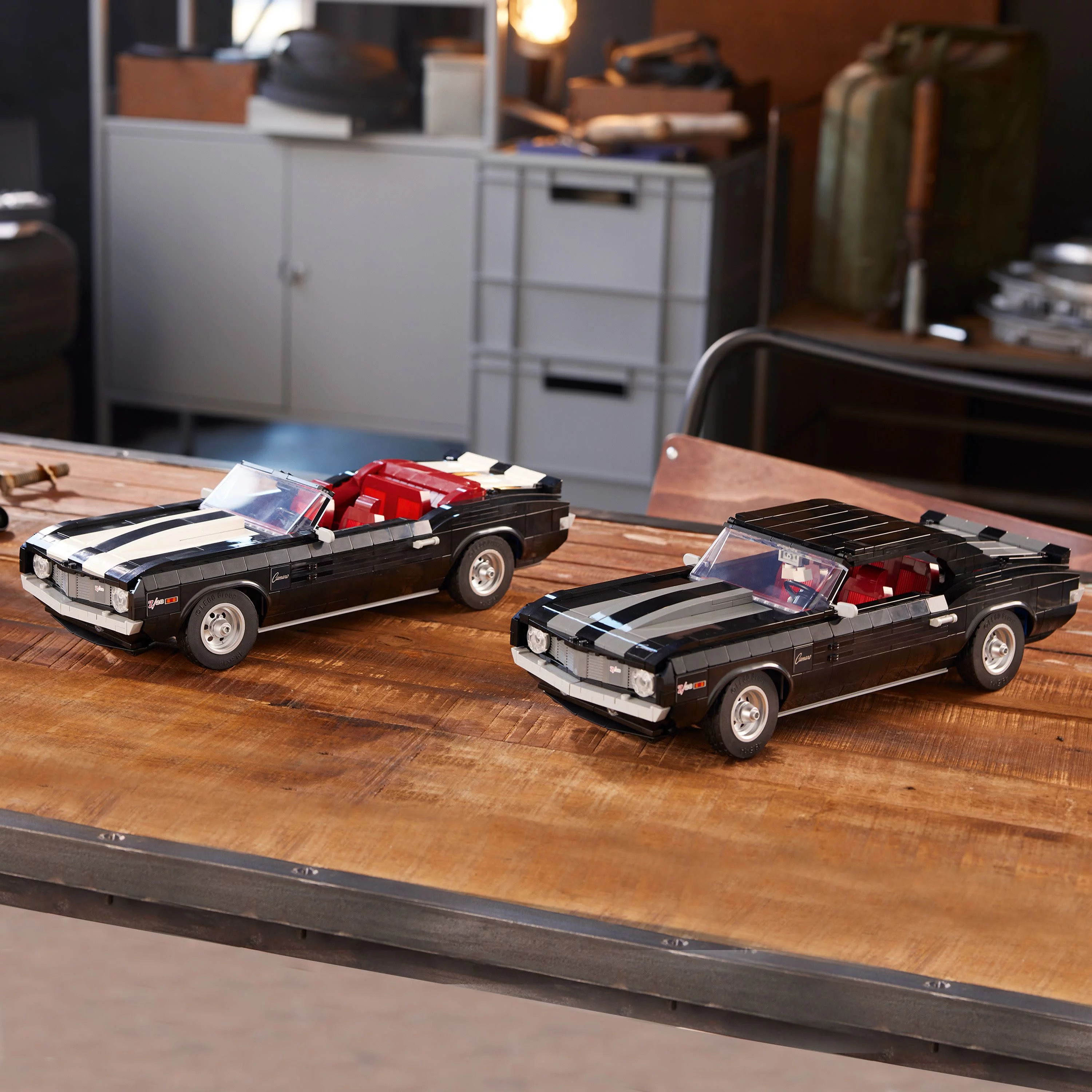 LEGO Icons Chevrolet Camaro Z28 10304, Customizable Classic Car Model Building Kit for Adults, Vintage American Muscle Car, Great Gift Idea