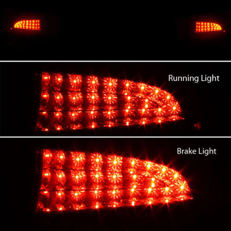 Spyder Dodge Charger 09-10 LED Tail Lights - Black 5031662