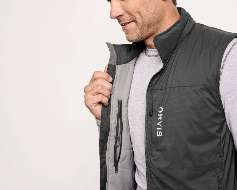 Orvis Men&s Pro Insulated Vest Evening Blue; M