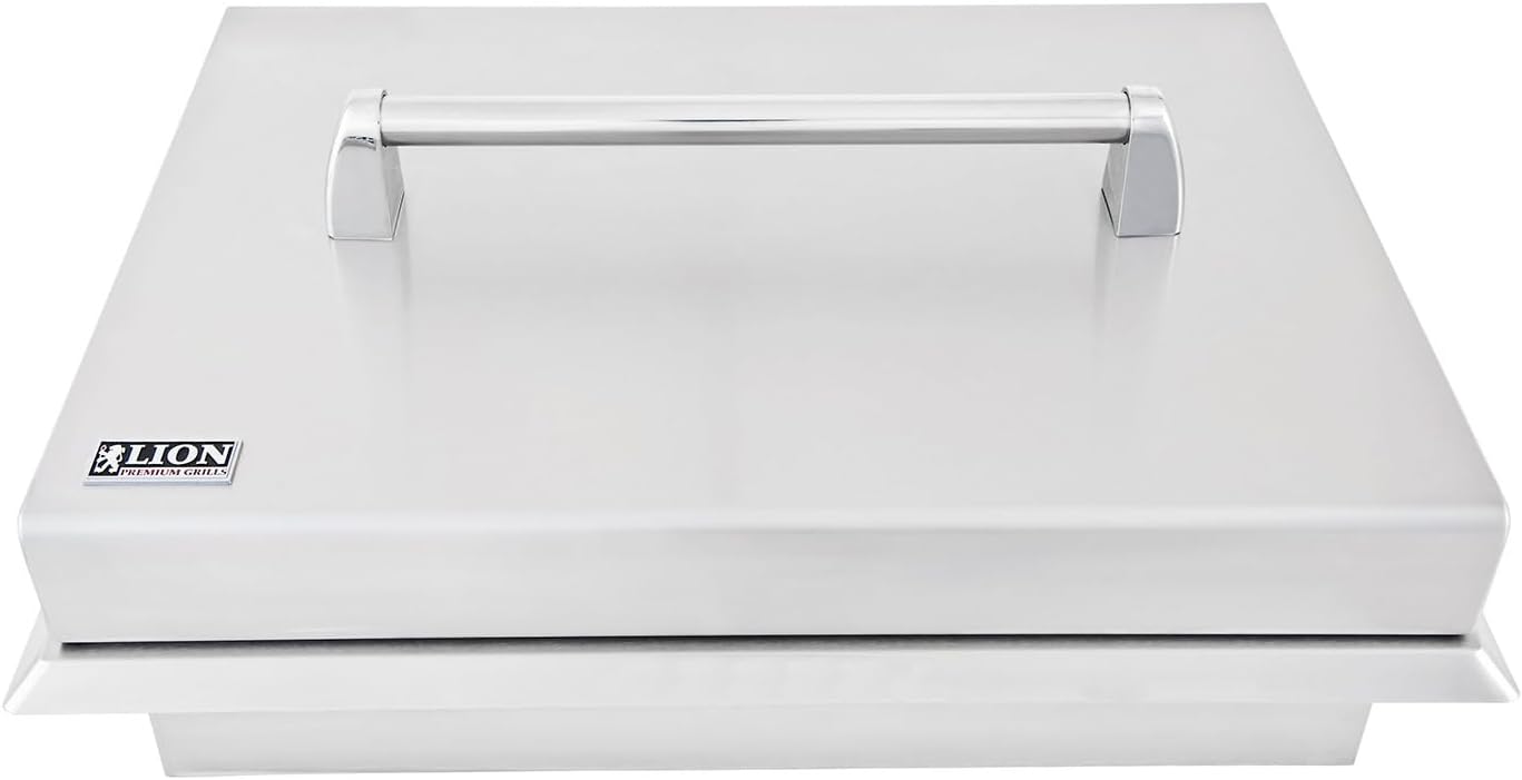 Lion Premium Grills L1634 Natural Gas Double Side Burner, 26-3/4 by 20-1/2-Inch
