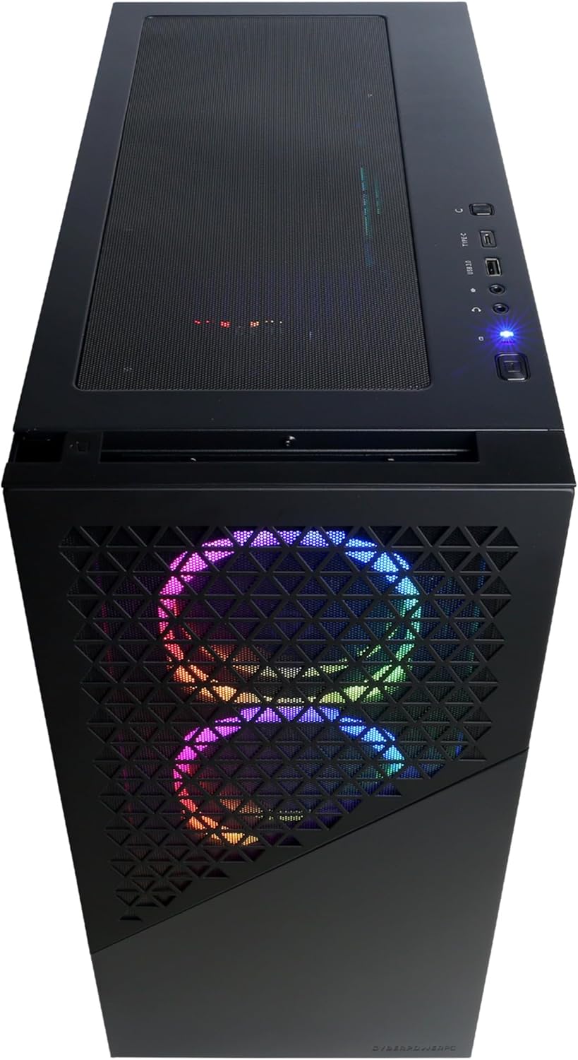 CyberpowerPC Gamer Xtreme VR Gaming PC, Intel Core i9-14900KF 3.2GHz, GeForce RTX 4060 Ti 16GB, 32GB DDR5, 2TB NVMe SSD, WiFi Ready & Windows 11 Home (GXiVR8780A3)