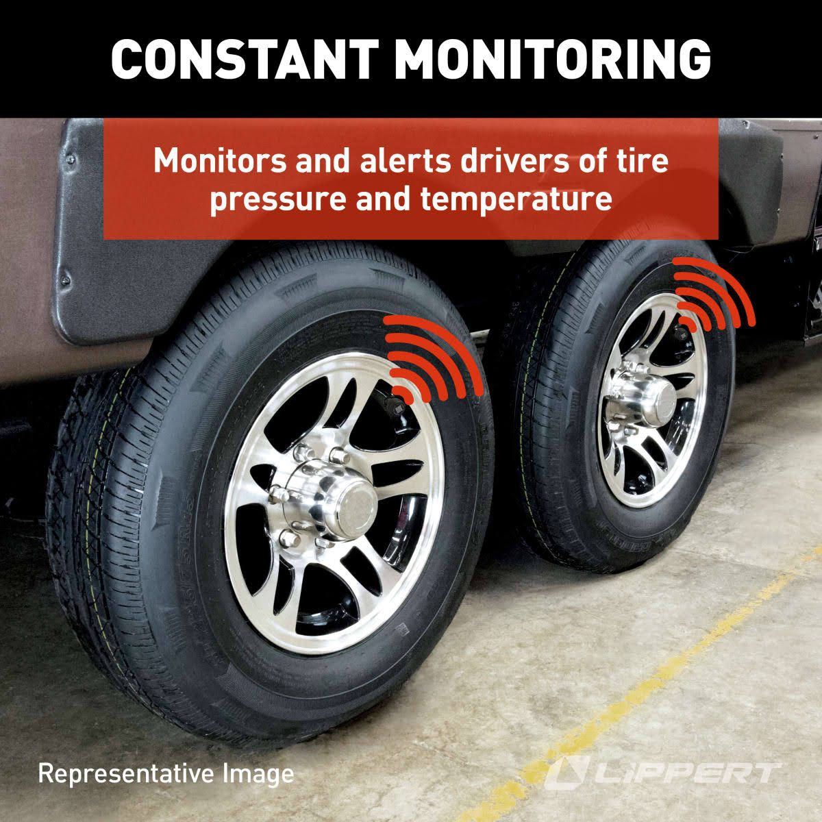 Lippert 2020106863 Tire Linc Tire Pressure and Temperature Monitoring System