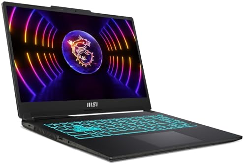 EXCaliberPC [2024] MSI Cyborg 15 A13VE-1095US (Intel Core i7-13620H, 16GB DDR5 RAM, 512GB NVMe SSD, NVIDIA GeForce RTX 4050, 15.6" 144Hz FHD, Windows 11 Pro) Gaming Laptop