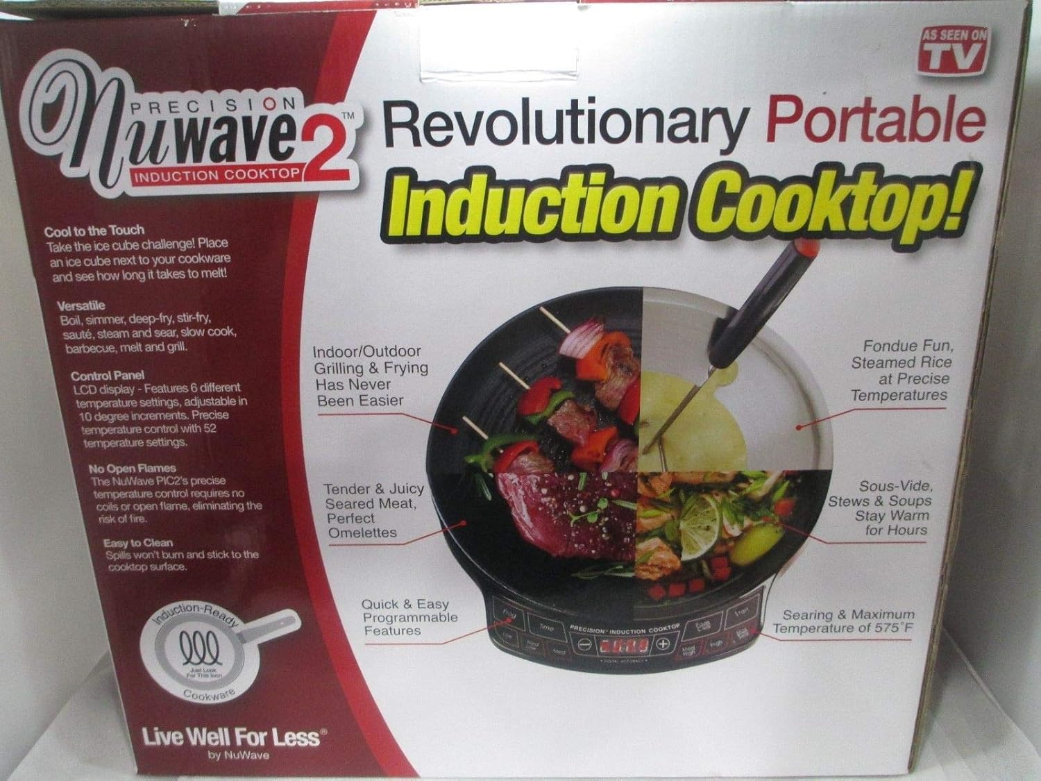 NuWave 2 Precision Induction Cooktop with 9" Pan