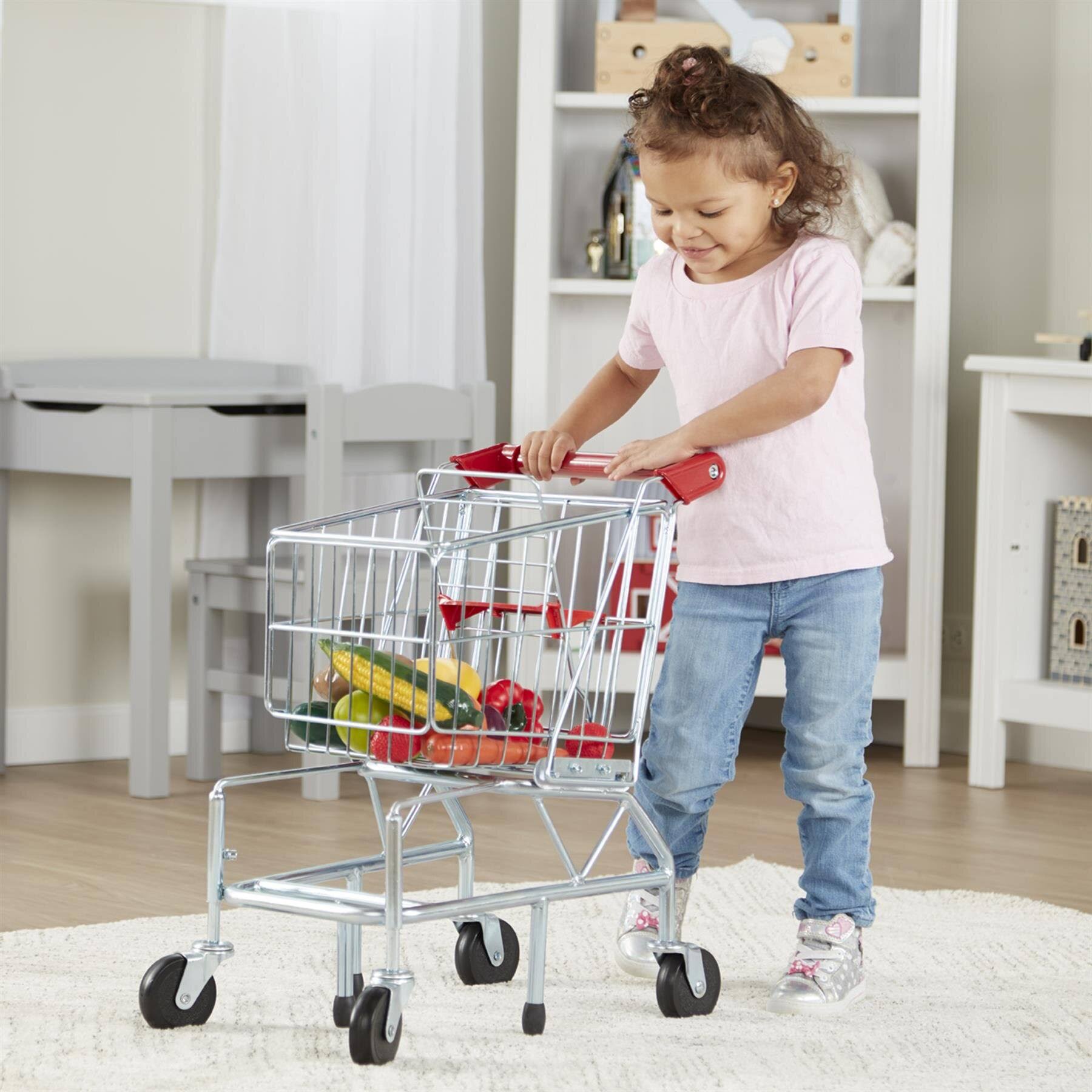 Melissa u0026 Doug Shopping Trolley