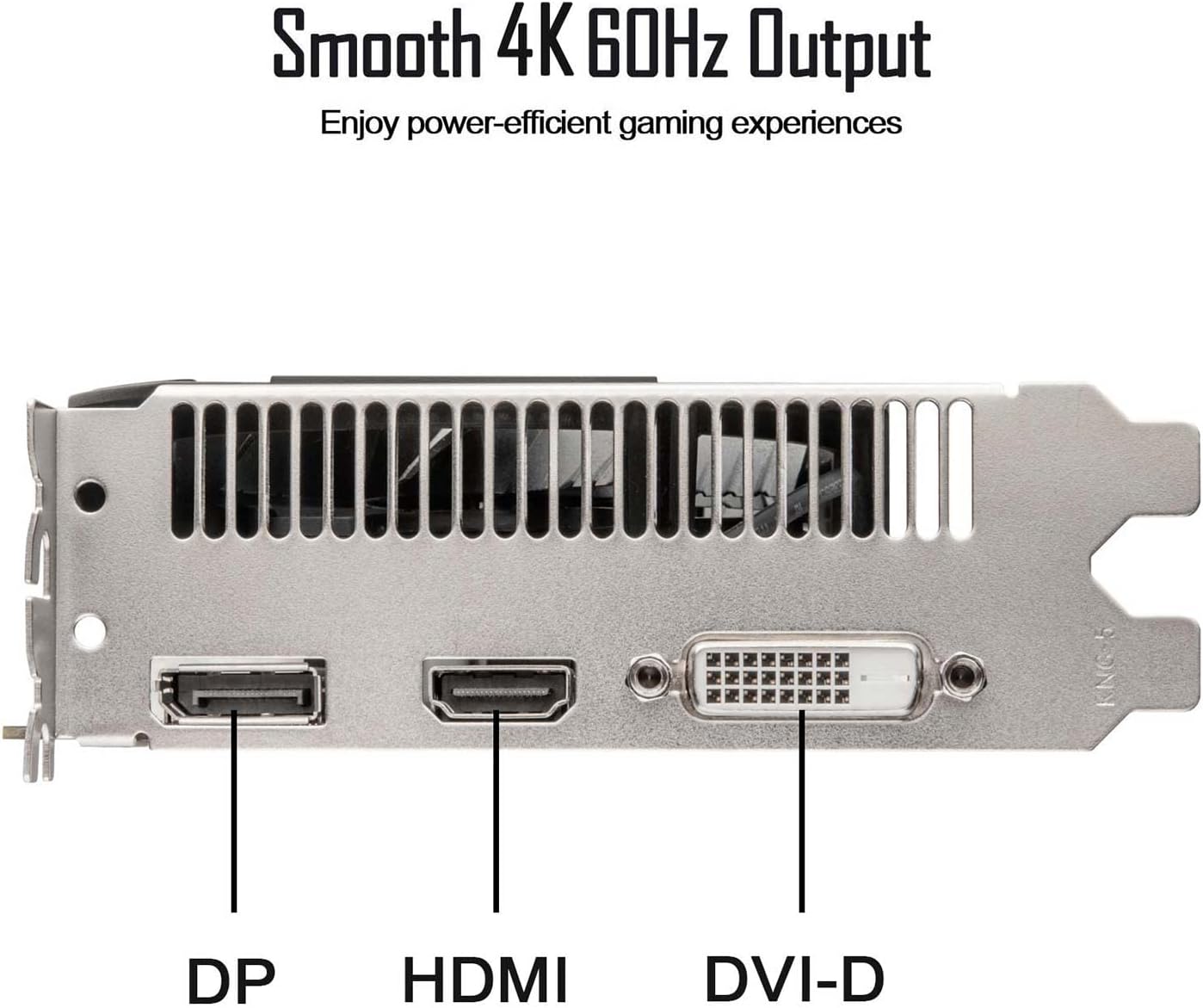 SAPLOS Radeon RX 560 Graphics Card, 4GB, GDDR5, 128 Bit, DisplayPort/HDMI/DVI-D, GPU, Computer Video Cards for Gaming PC, Dual Fans, PCI Express x 8