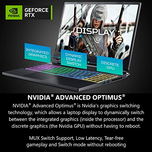 Acer Nitro 17 Gaming Laptop | AMD Ryzen 7 7840HS | NVIDIA GeForce RTX 4060 | 17.3" QHD 165Hz IPS Display | 2TB Gen 4 SSD | 64GB RAM | Wi-Fi 6E | US English RGB Backlit Keyboard | Windows 11 Home