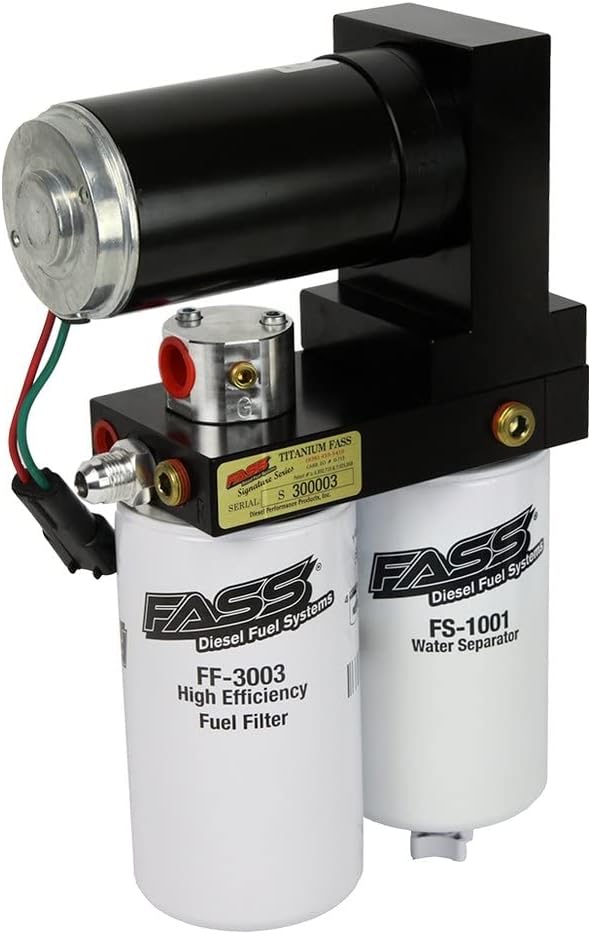 FASS TSF17250F220G Titanium Signature Series Diesel Fuel Lift Pump 220GPH@55PSI fits Ford Powerstroke 6.7L 2011-2016