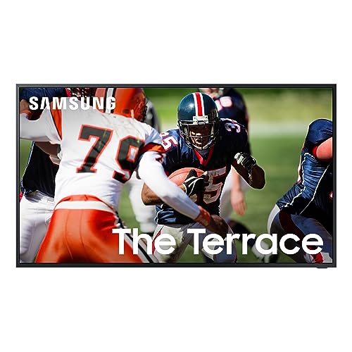 SAMSUNG Class Terrace Full Sun Outdoor QLED 4K Smart TV with Alexa Built-in