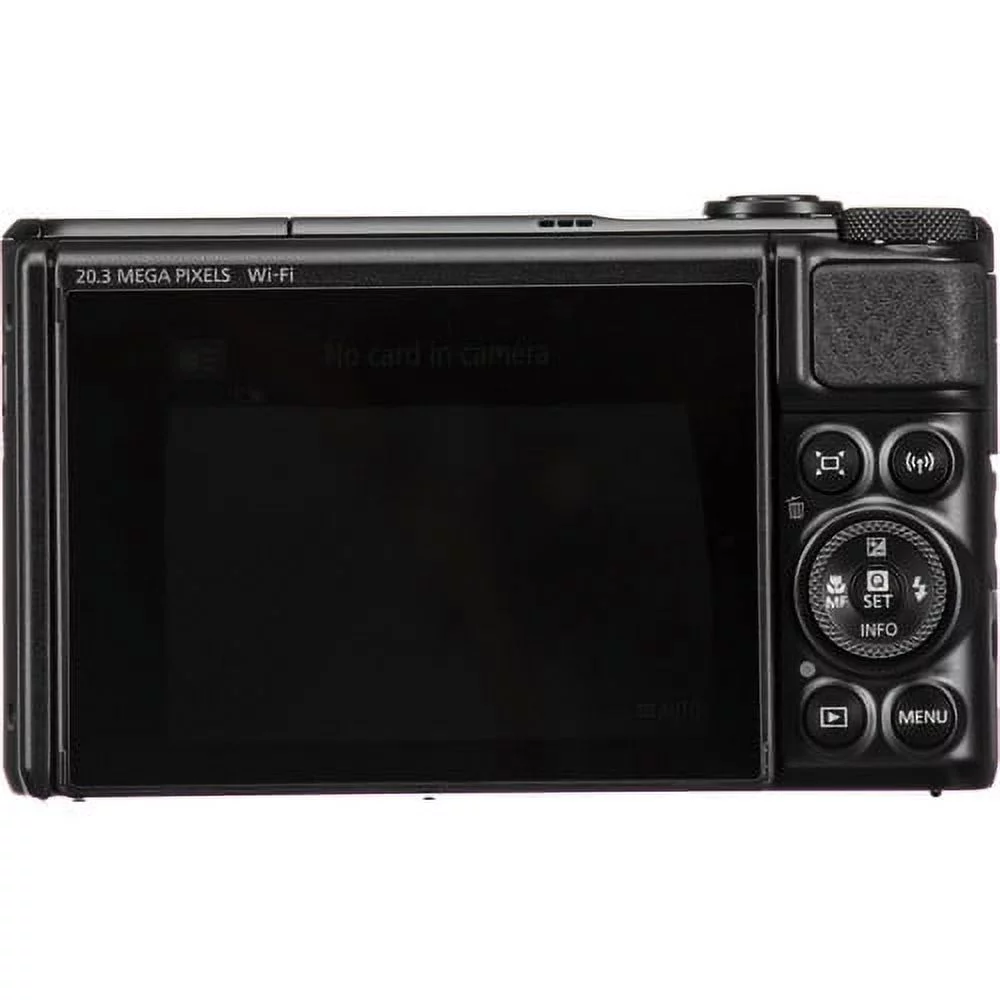 Canon PowerShot SX740 HS Digital Camera (Black) with 64 GB Memory Card