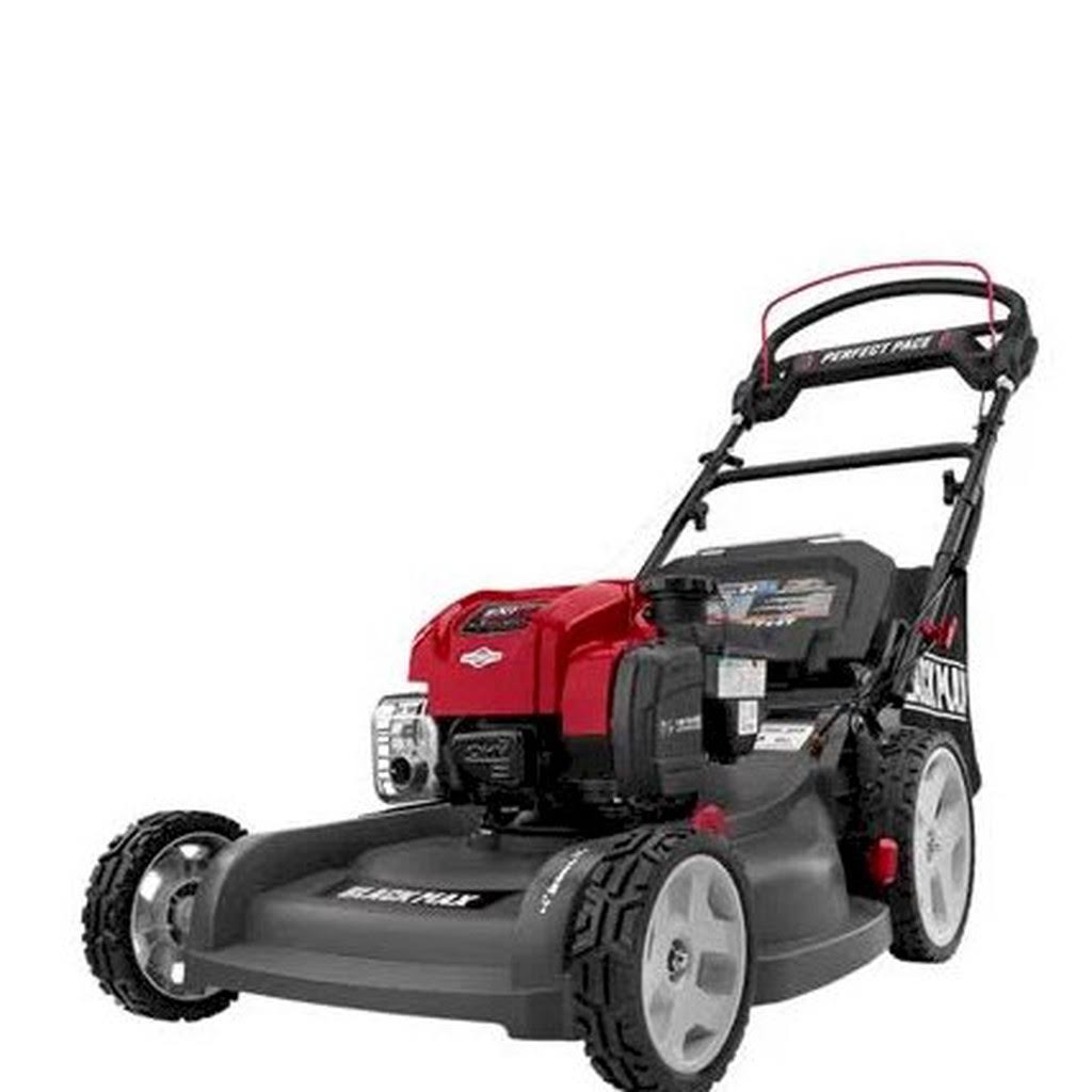 Black Max 21-Inch 3-in-1 Self-Propelled GAS Mower with Perfect Pace Technology BM21HWAS - Megean