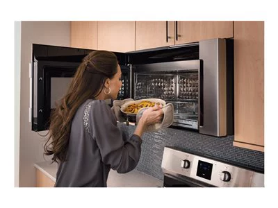 Frigidaire Professional Series FPBM3077RF - Microwave oven with convection - over-range - 1.8 cu. ft - 1050 W - stainless steel