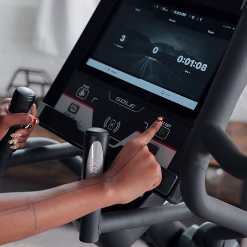 SOLE Fitness Elliptical Exercise Machines, Models E25, E35, E95, E95S, E98, Elliptical Machines for Home Use, Home Exercise Equipment for Cardio Training, Work from Home Fitness Stepper Machine