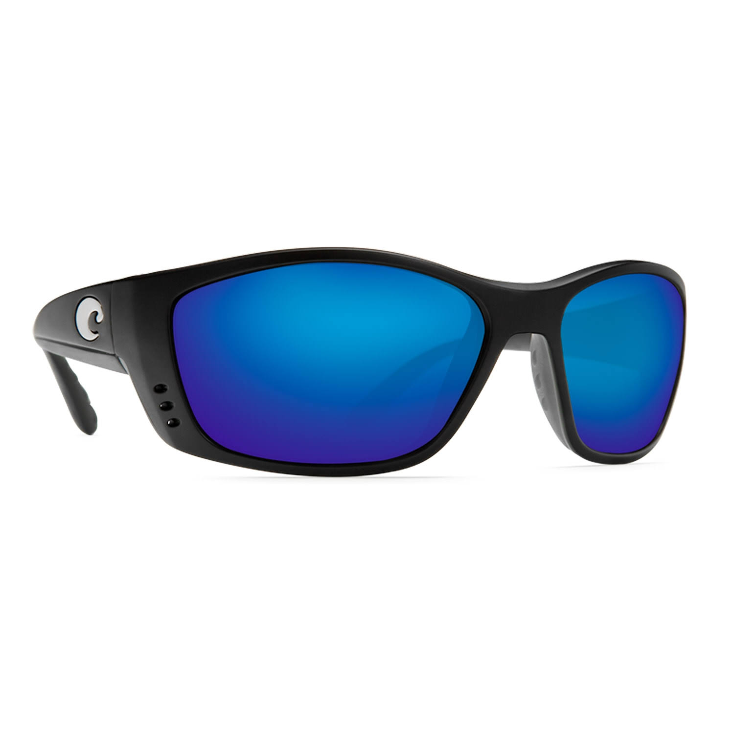 Costa Del Mar Fisch Black Sunglasses Blue Lens 580g
