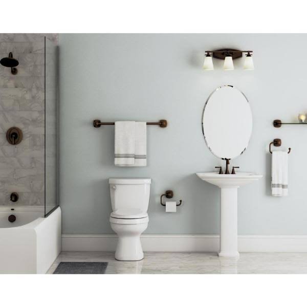 Pfister GT49-GL0Y Saxton 8 in. Widespread 2-Handle Bathroom Faucet in Tuscan Bronze