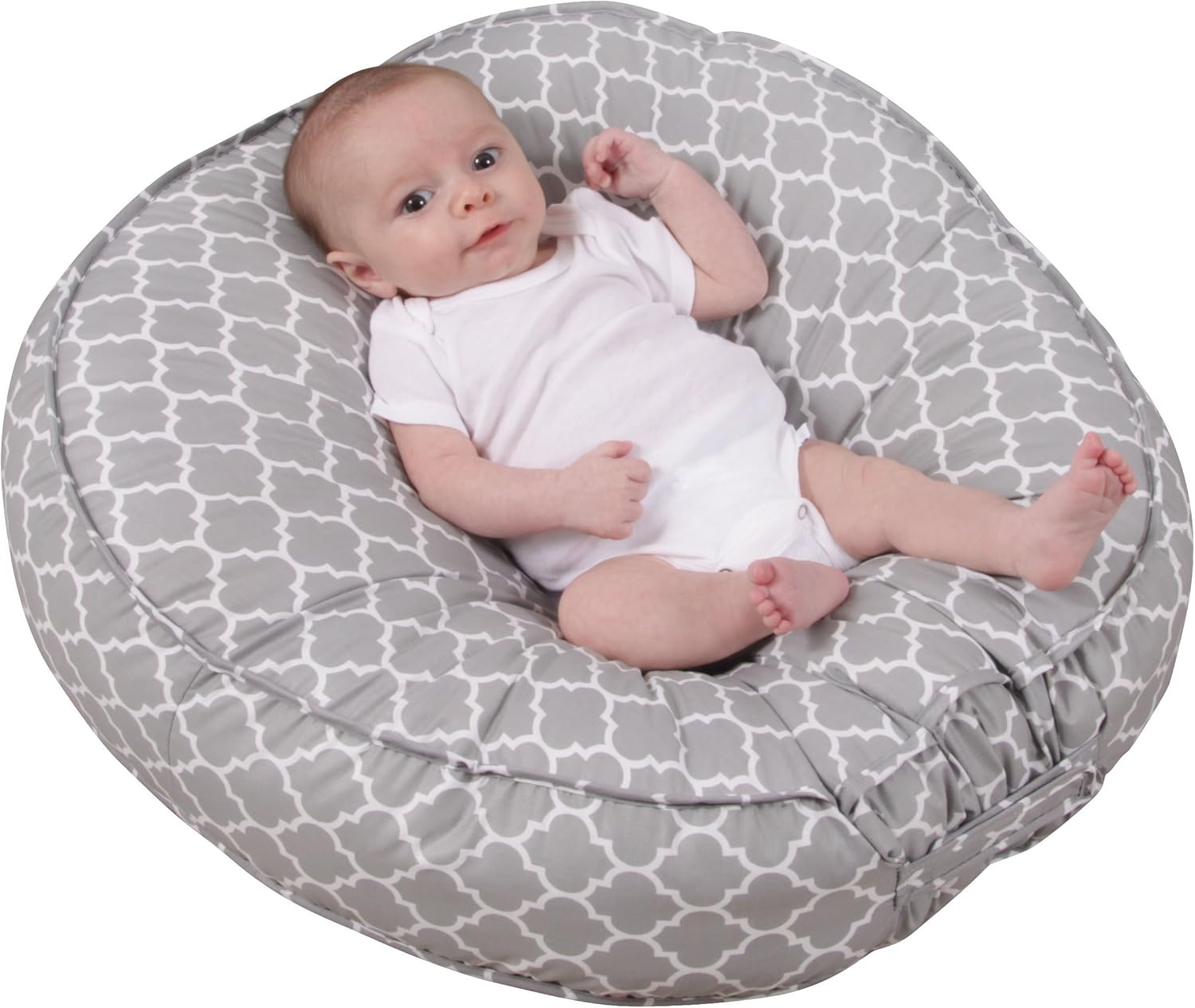Leachco Podster Sling-Style Infant Lounger - Moroccan Gray