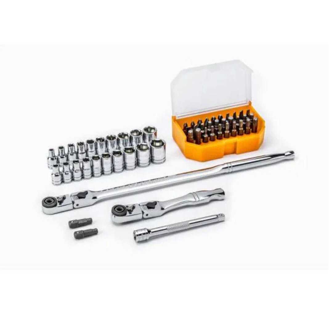 GEARWRENCH 1/4 in. Drive Slim Head 6-Point Mechanics Tool Set 81039