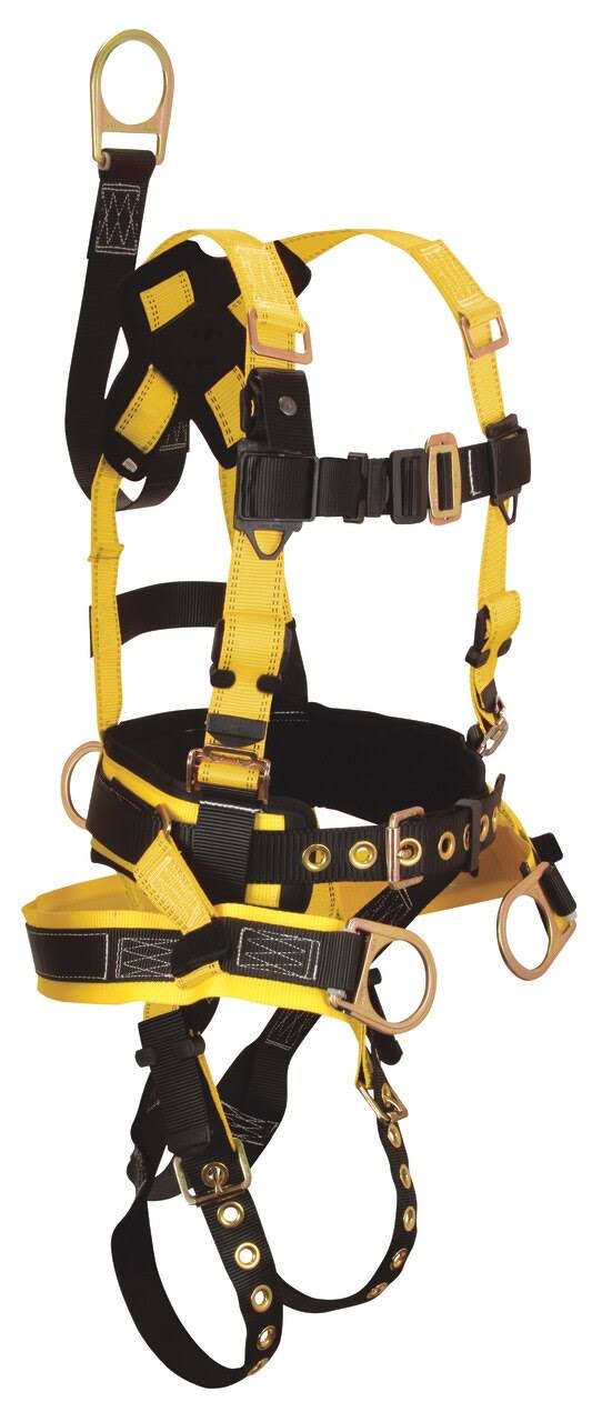 Falltech, 8021XL, Roughneck 4-D Full Body harness/ Derrick Belted