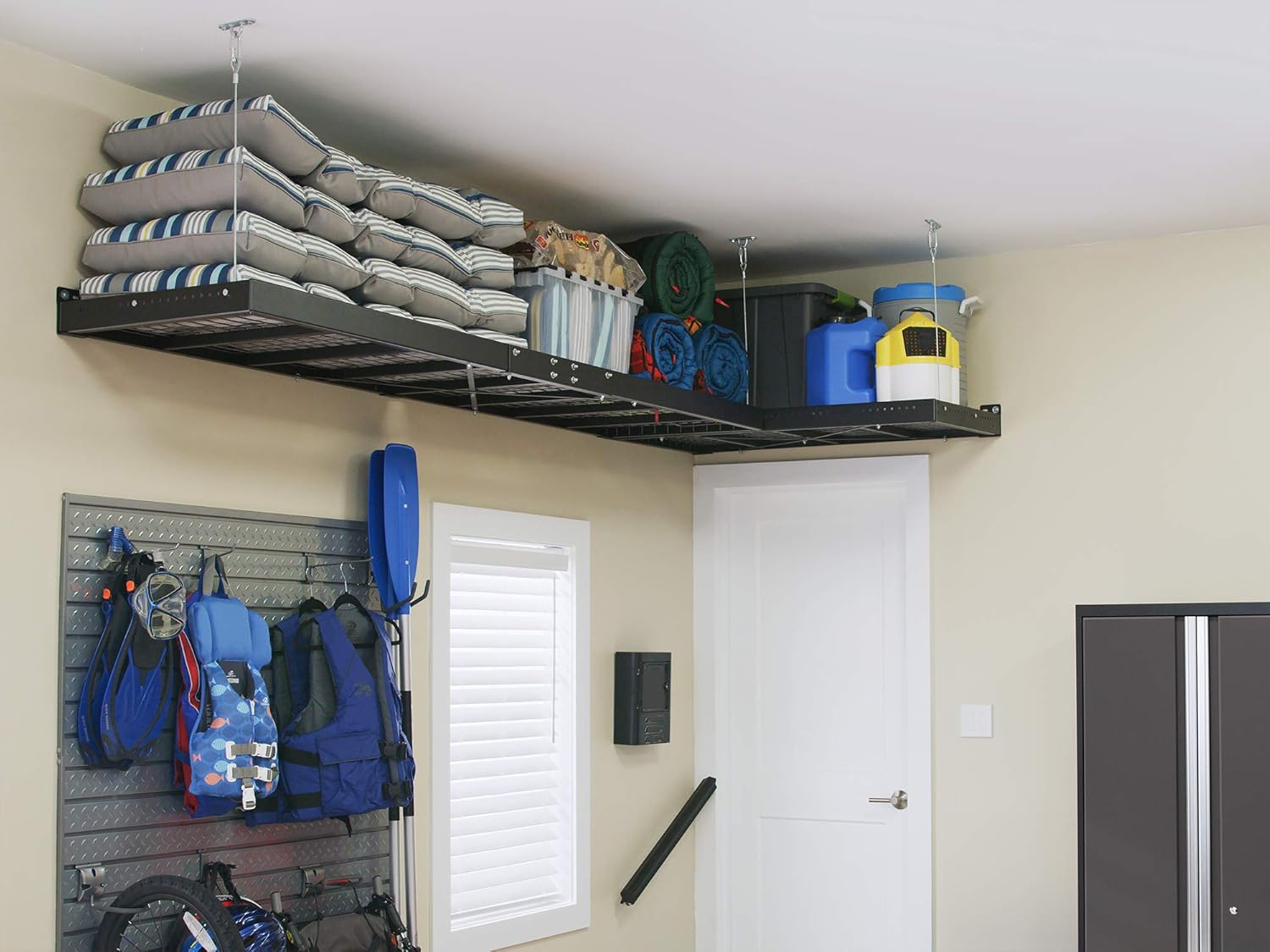 NewAge Products Bold Series Gray 2 Piece Set, Garage Cabinets, 50669
